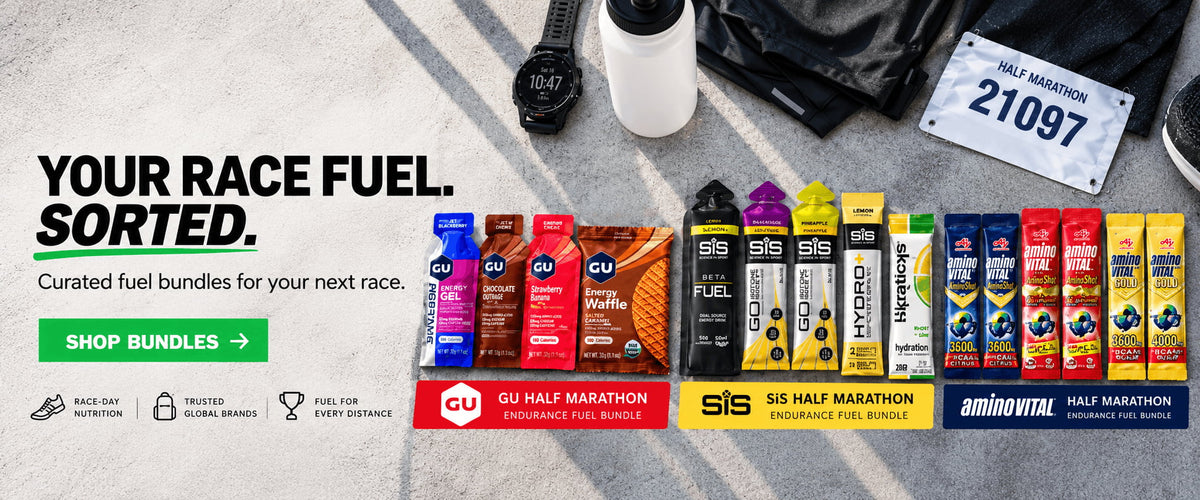 Bundle of Energy Gels From GU, SIS, aminoVITAL, Maurten