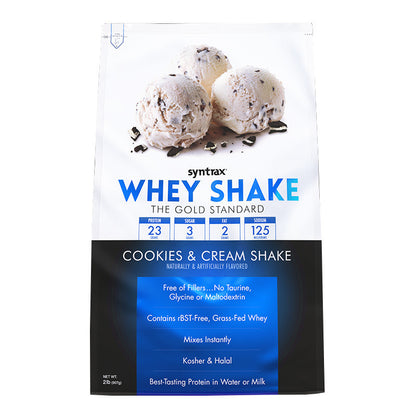 SYNTRAX 乳清蛋白粉 2磅装，附赠摇摇杯