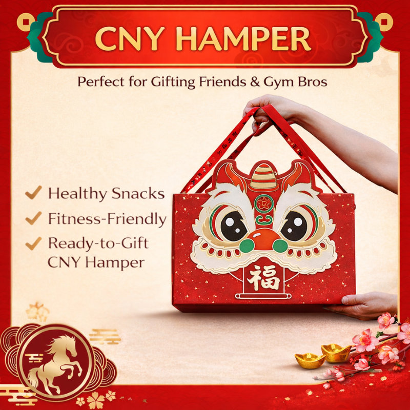 Chinese New Year CNY Hamper – Healthy Snacks and High Protein Bundle SET A AND SET B