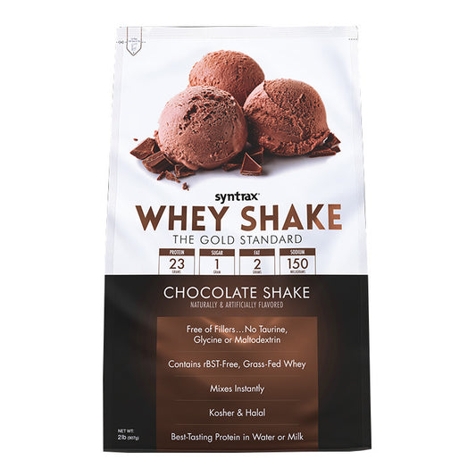 SYNTRAX Whey Shake Protein 2LB (Free Shaker) Build Muscle | Protein Blend | Recovery