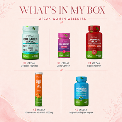 Women Wellness Gift Set by Orzax Nutrition