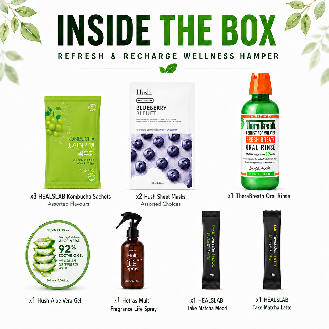 Refresh & Recharge — Wellness Hamper