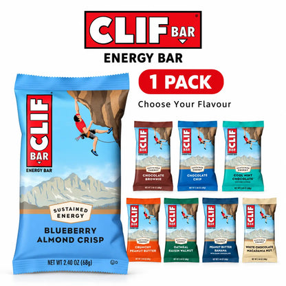 CLIF BAR Energy Bar 1 Pack with flavour choices