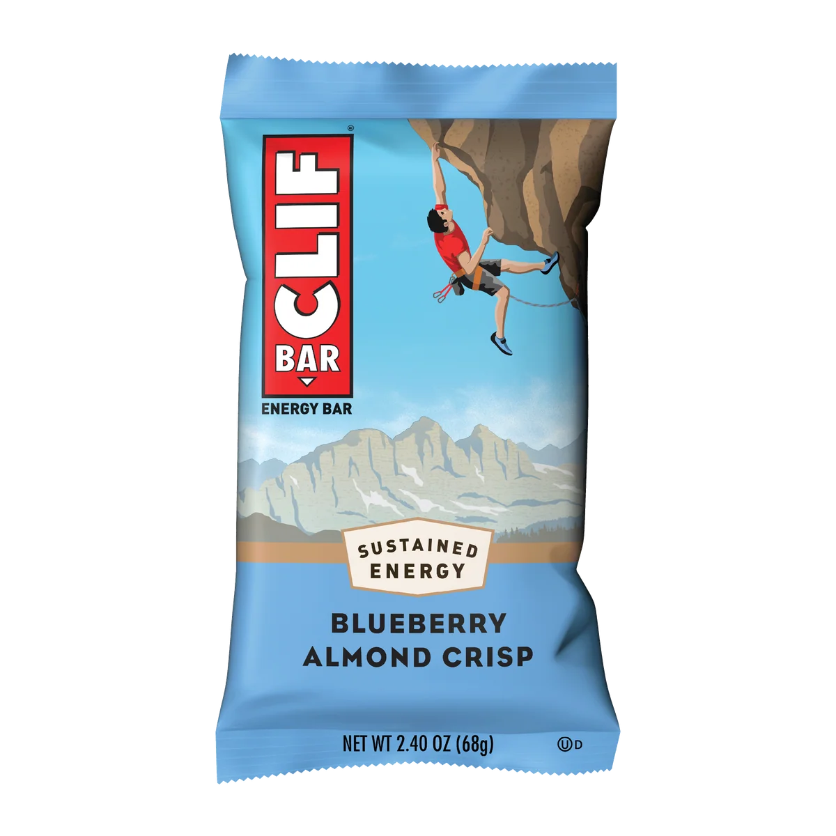 CLIF BAR Blueberry Almond Crisp Energy Bar 68g