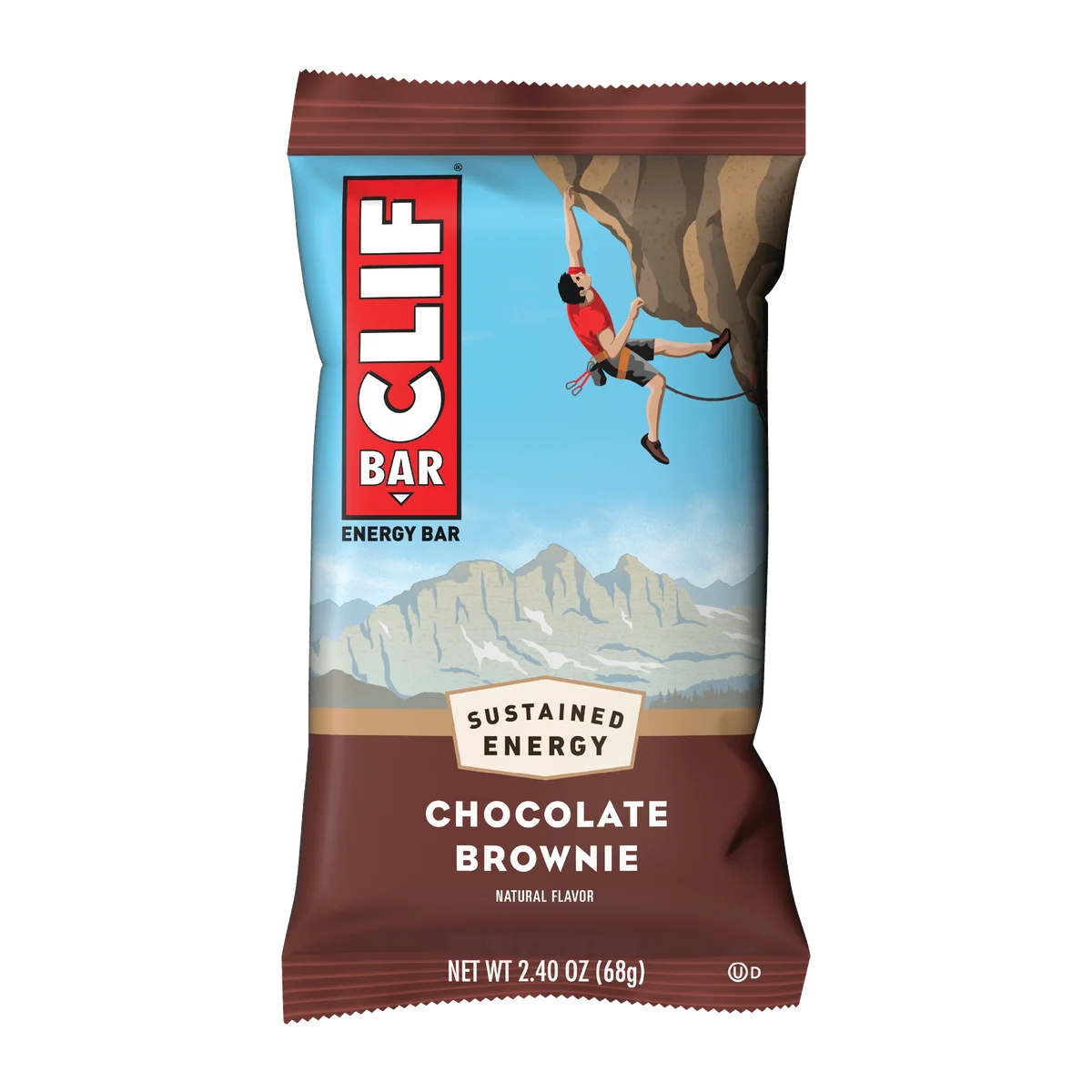 CLIF BAR Chocolate Brownie Energy Bar 68g