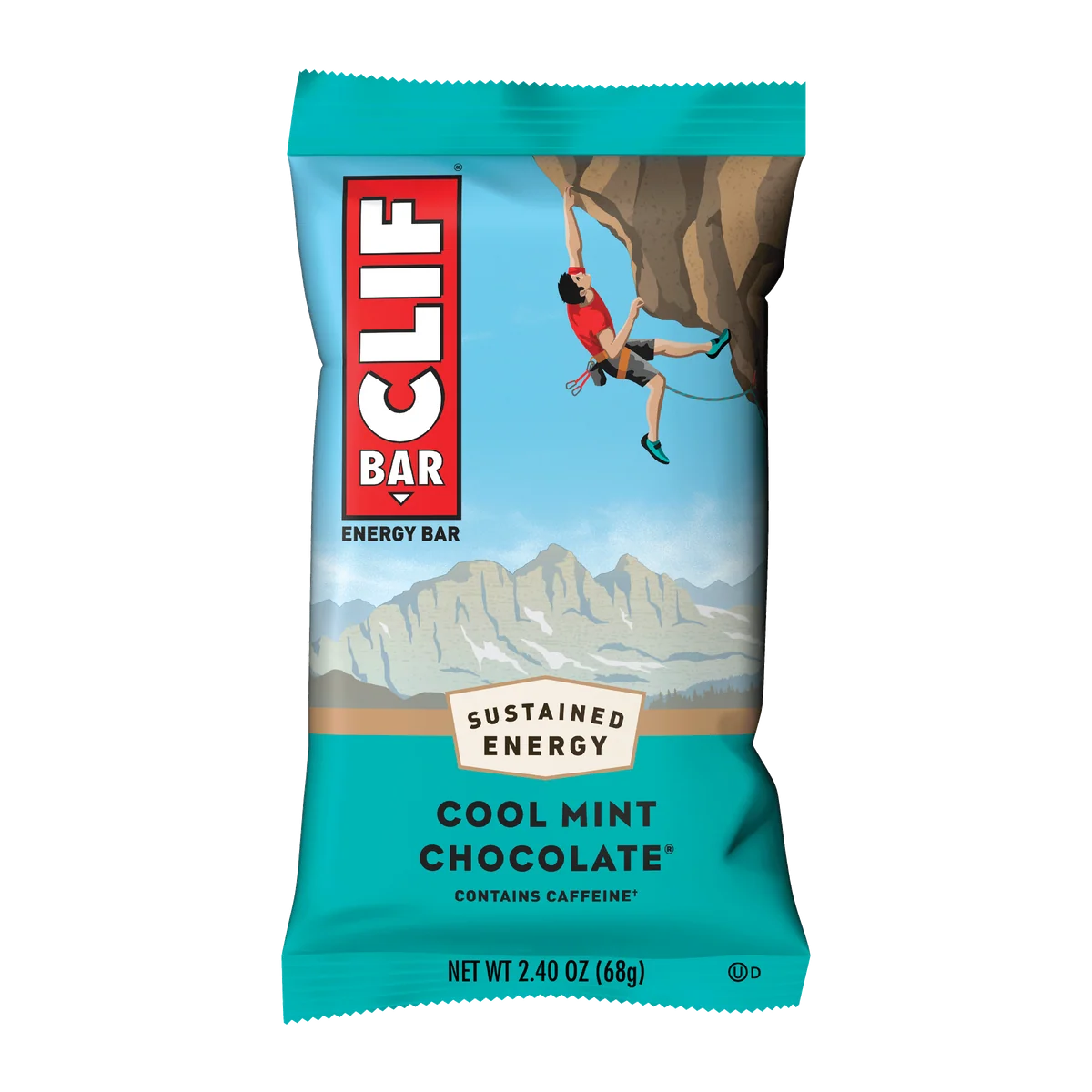 CLIF BAR Cool Mint Chocolate Energy Bar 68g