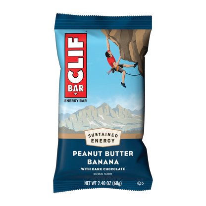 CLIF BAR Peanut Butter Banana with Dark Chocolate Energy Bar 68g