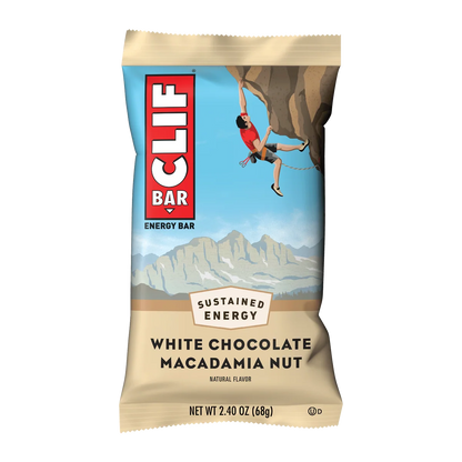 CLIF BAR White Chocolate Macadamia Nut Energy Bar 68g