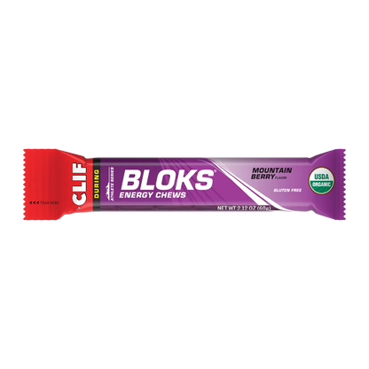 CLIF Bloks Mountain Berry Energy Chews 60g