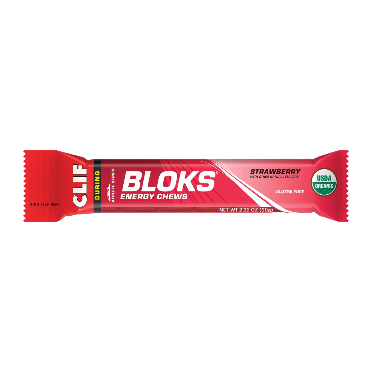CLIF Bloks Strawberry Energy Chews 60g