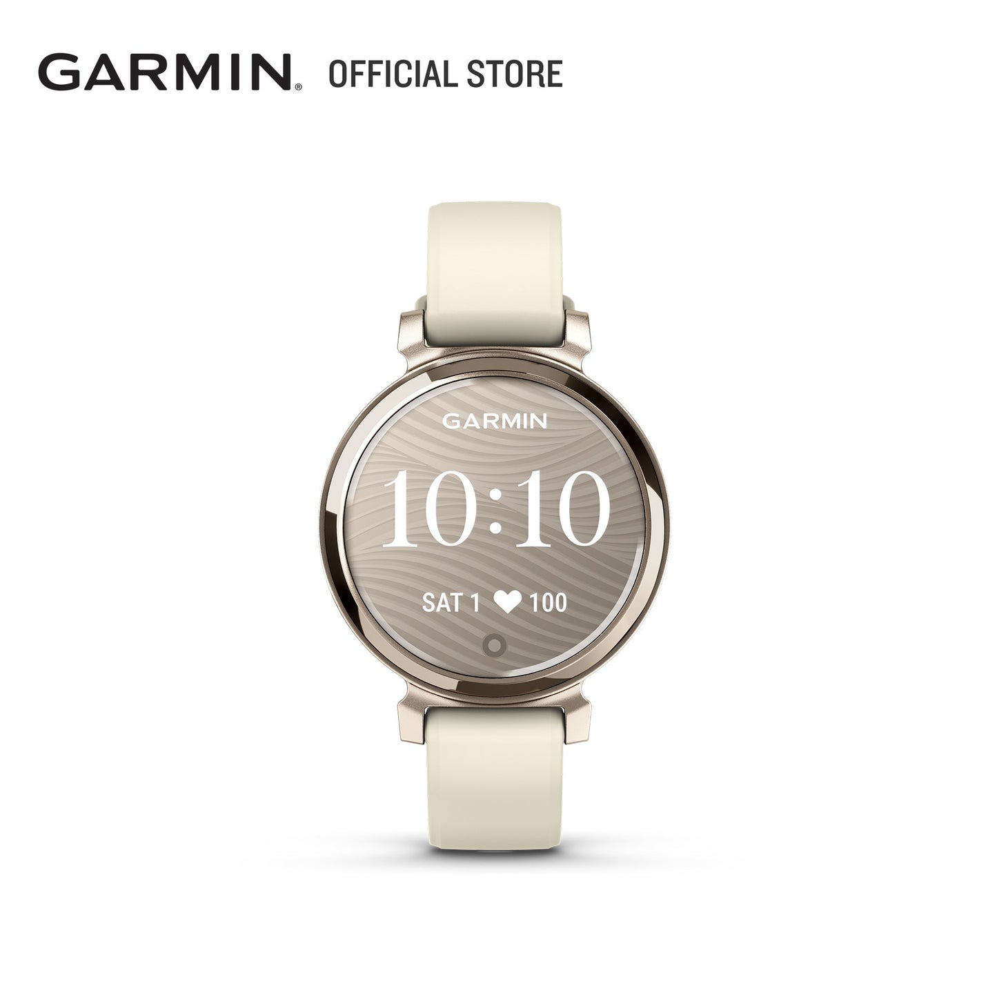 [2 Years Warranty] Garmin Lily 2 - Silicone Band - Patterned lens + Health & Fitness features
