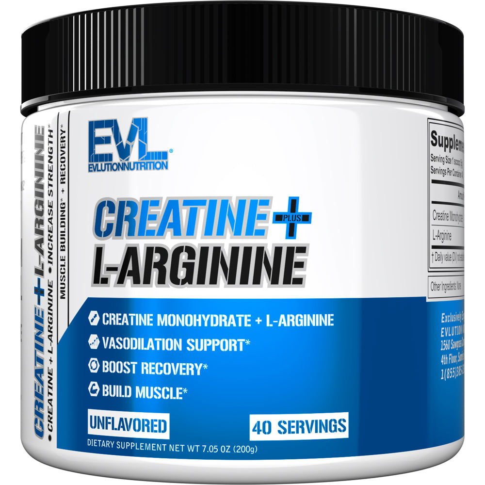 EVLution Nutrition Creatine + L-Arginine Powder