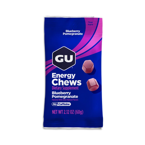 GU Energy Chews Blueberry Pomegranate pack