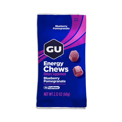GU Energy Chews Blueberry Pomegranate pack