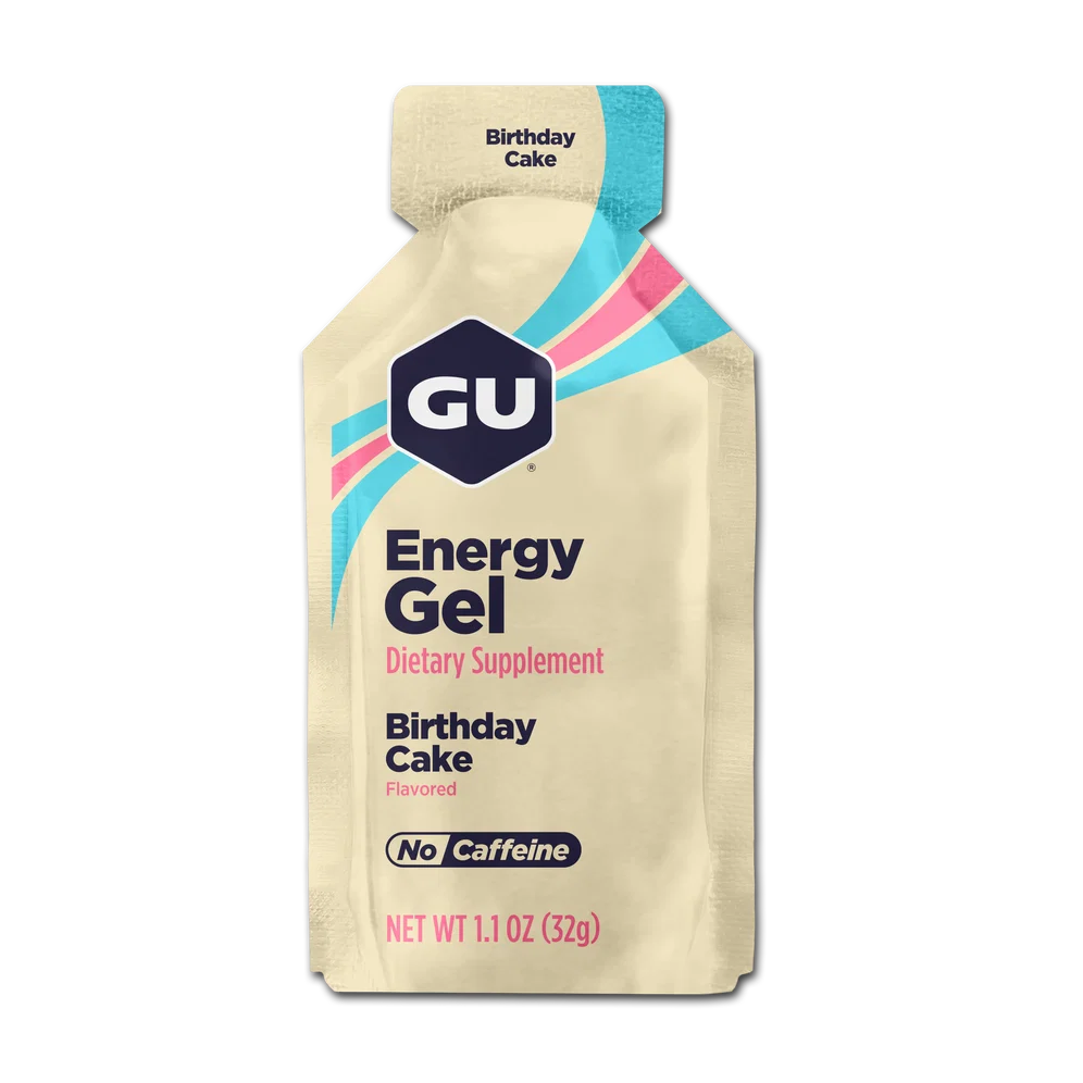 GU Original Energy Gel Birthday Cake 32g packet
