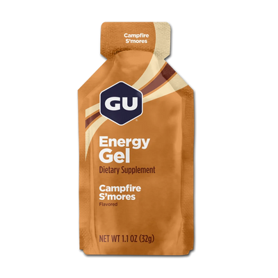GU Original Energy Gel Campfire Smores Non-Caffeinated | Running & Endurance