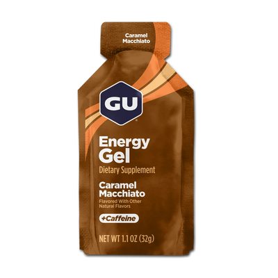 GU Original Energy Gel Caramel Macchiato Caffeinated | Running & Endurance