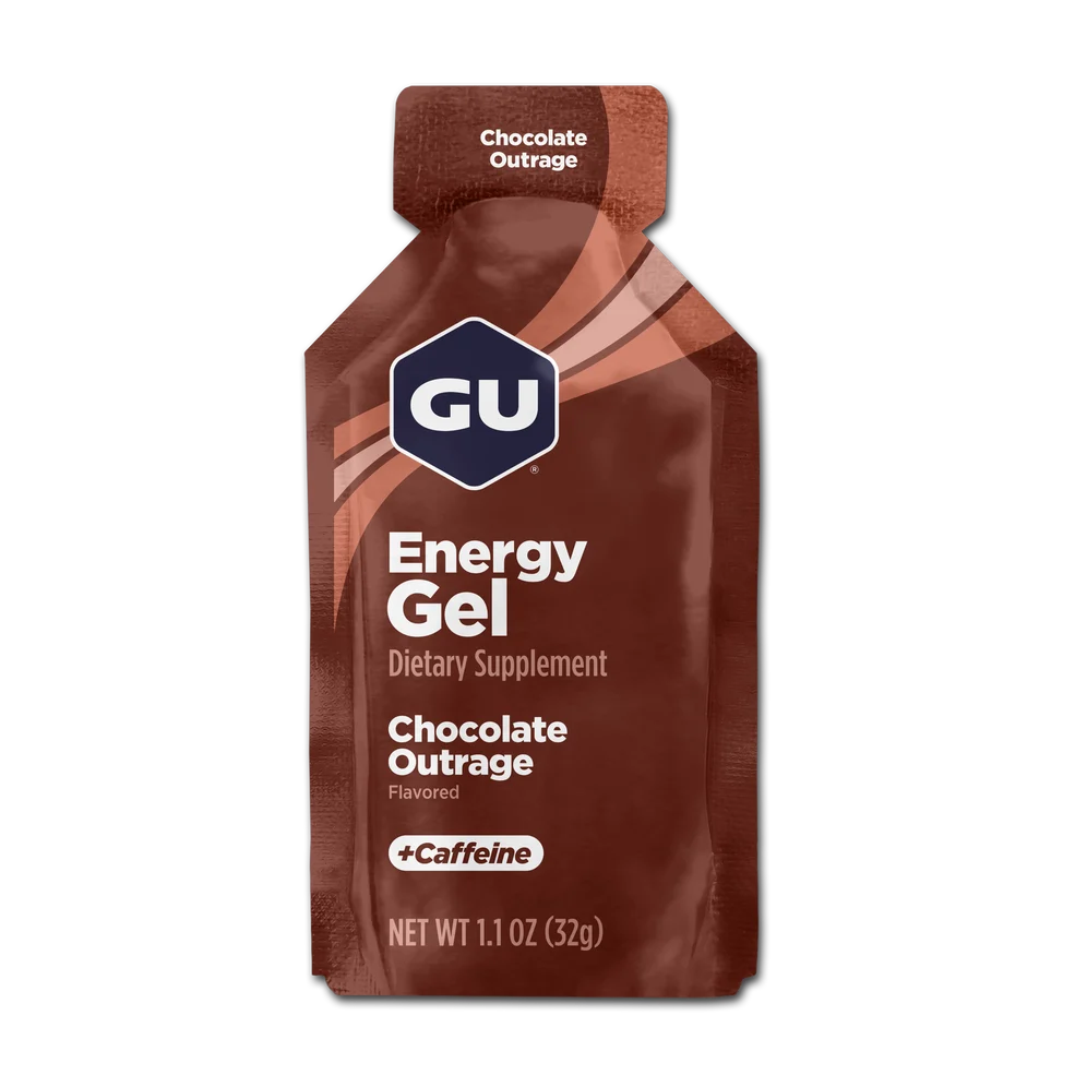 GU Original Energy Gel Chocolate Outrage 32g packet
