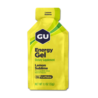 GU Original Energy Gel Lemon Sublime Non-Caffeinated | Running & Endurance