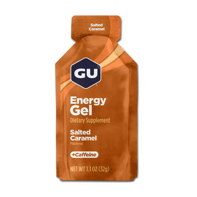 GU Original Energy Gel Salted Caramel Caffeinated | Running & Endurance