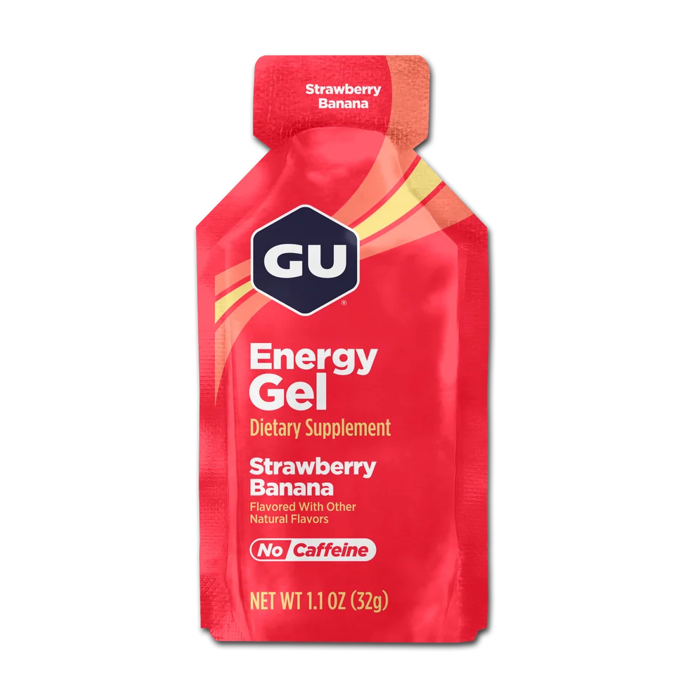 GU Original Energy Gel Strawberry Banana 32g packet