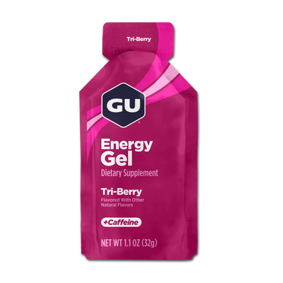 GU Original Energy Gel Tri-Berry Caffeinated | Running & Endurance