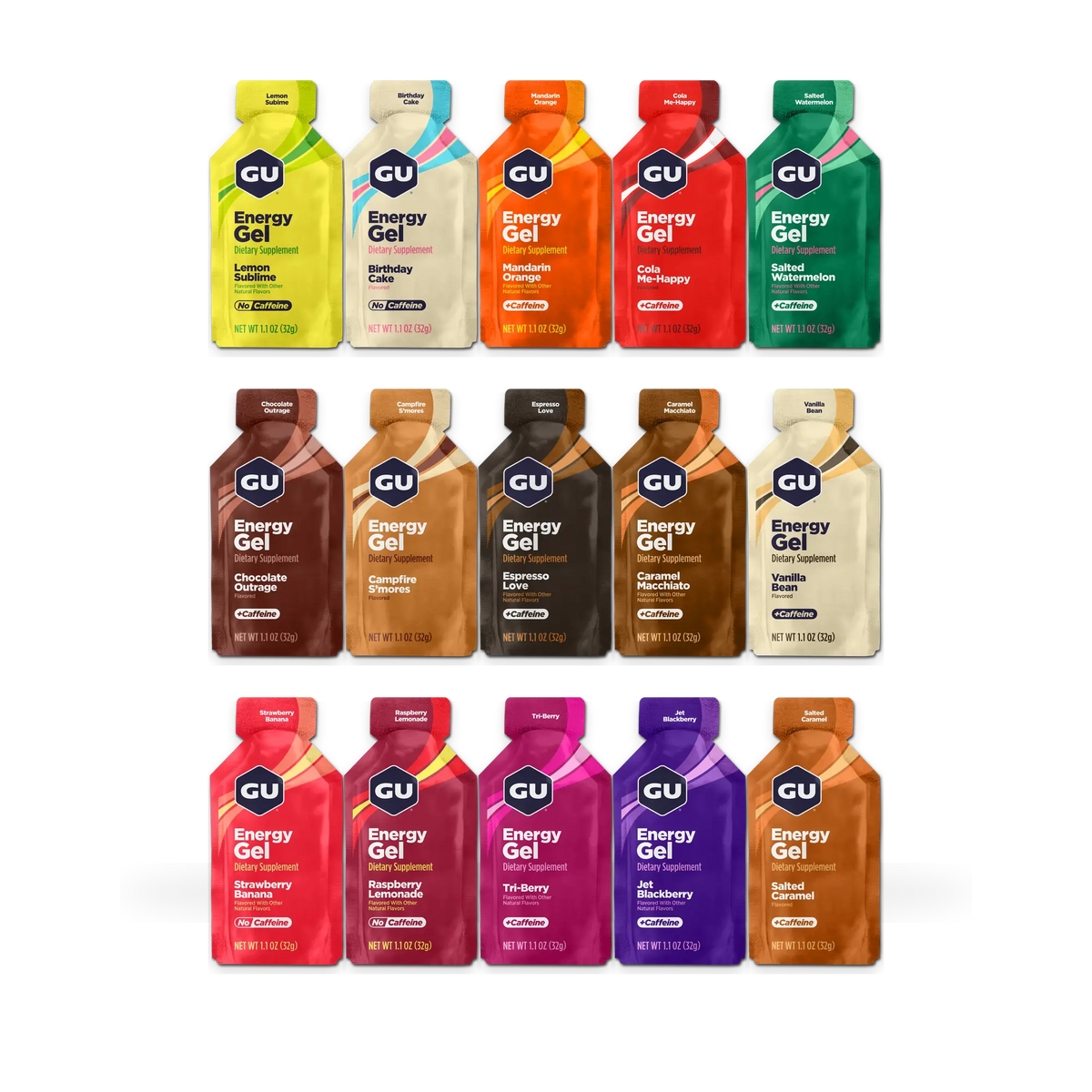 GU Original Energy Gel Assorted