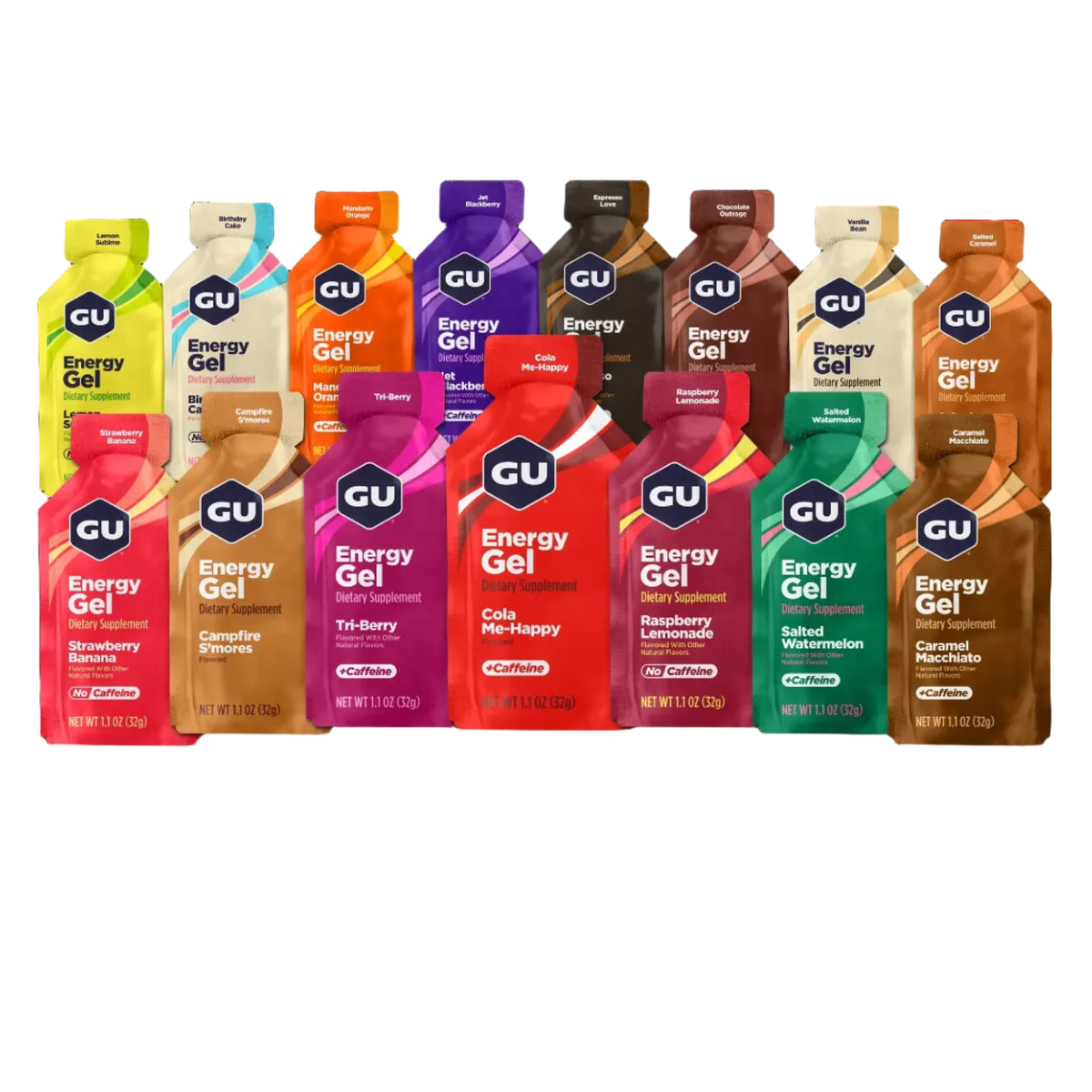 GU Energy Gels All Flavours