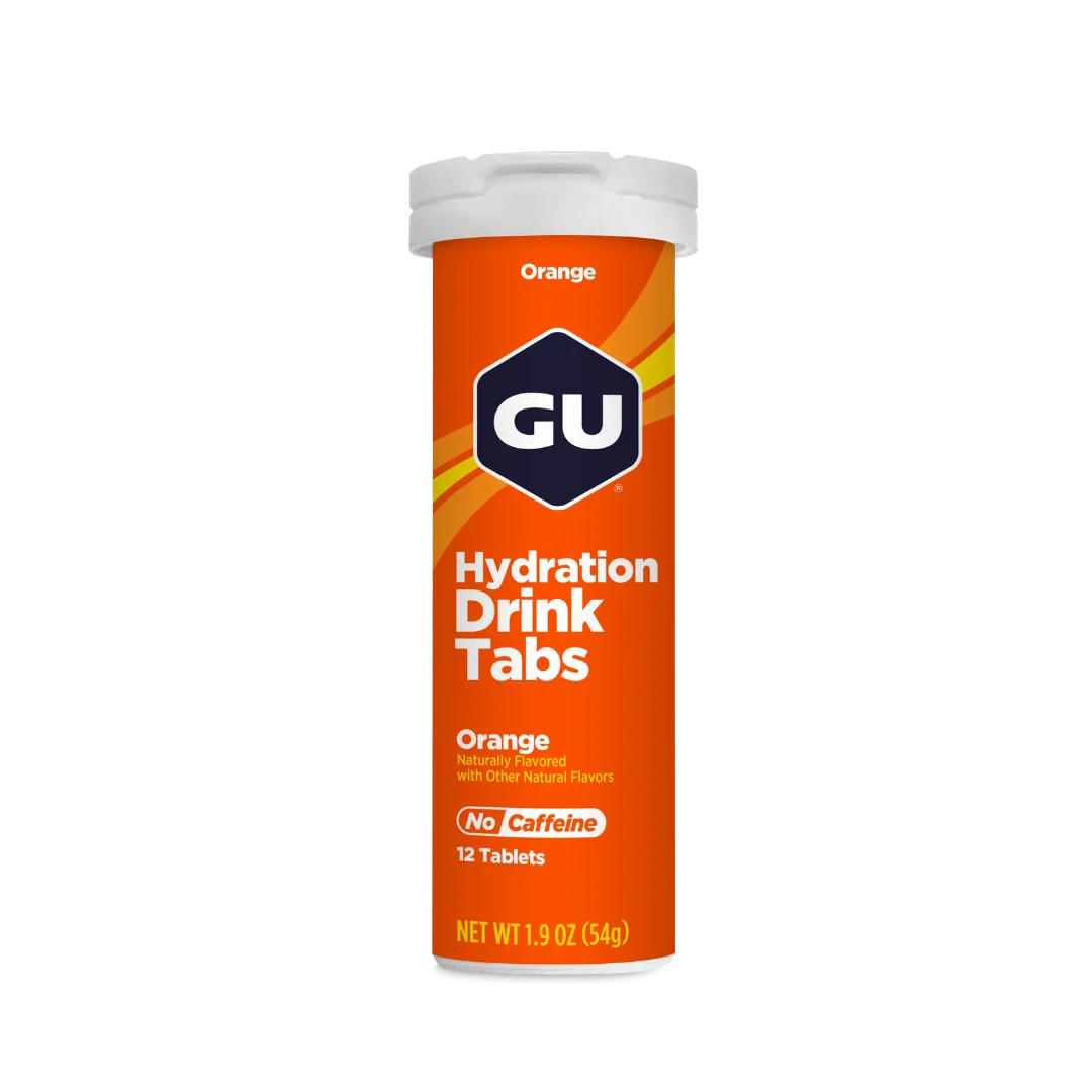 GU Hydration Tabs Orange electrolyte tablets