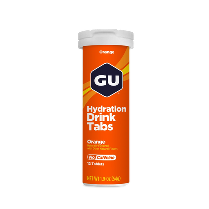 GU Hydration Tabs Orange electrolyte tablets