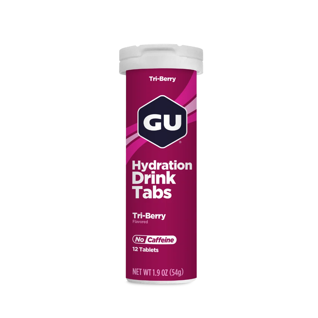 GU Hydration Tabs Tri-Berry electrolyte tablets