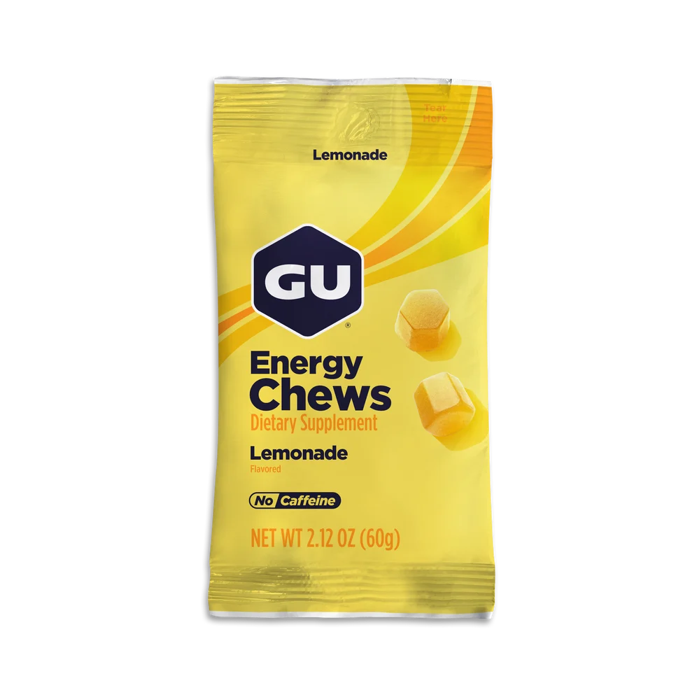 GU Energy Chews Lemonade pack
