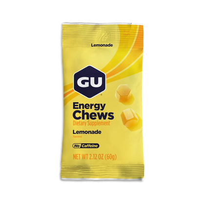 GU Energy Chews Lemonade pack
