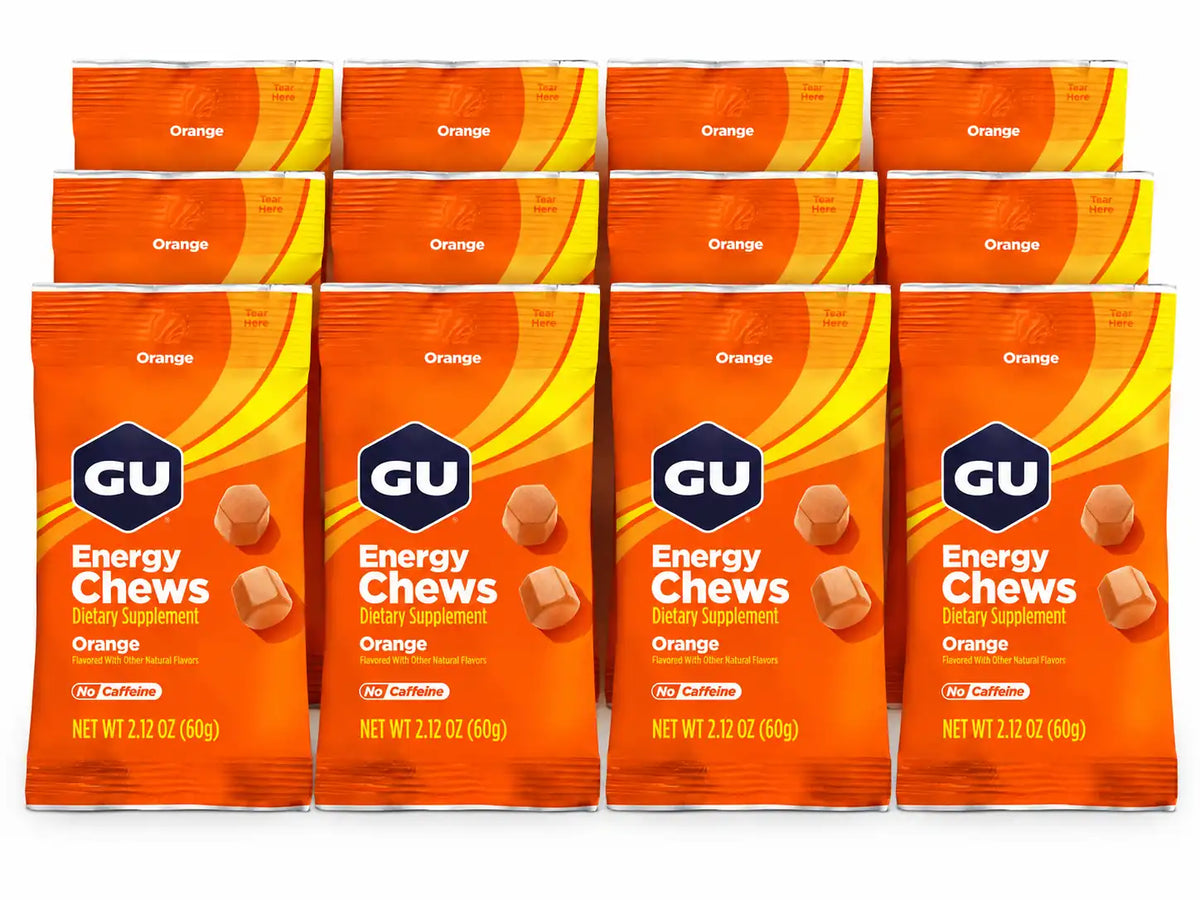GU Energy Chews Orange 12 pack