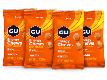 GU Energy Chews Orange 4 pack