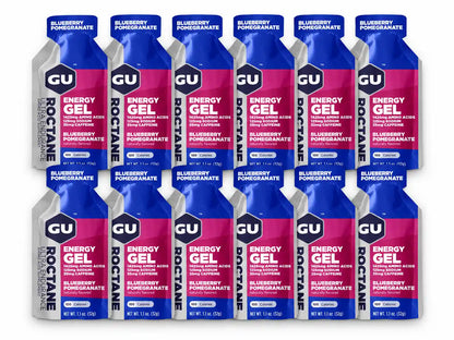 GU Roctane Energy Gel Blueberry Pomegranate 12 pack