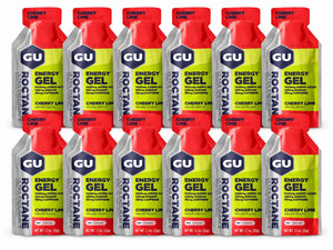 GU Roctane Energy Gel Cherry Lime 12 pack