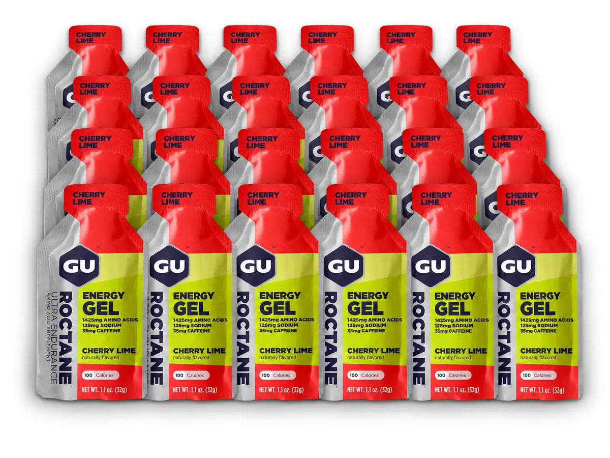 GU Roctane Energy Gel Cherry Lime 24 pack