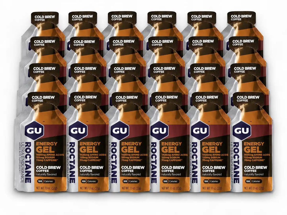 GU Roctane Energy Gel Cold Brew Coffee 24 pack