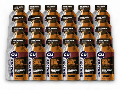 GU Roctane Energy Gel Cold Brew Coffee 24 pack
