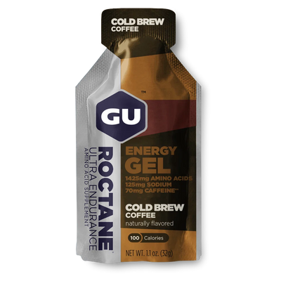 GU Roctane Energy Gel Cold Brew Coffee | 70mg Caffeine