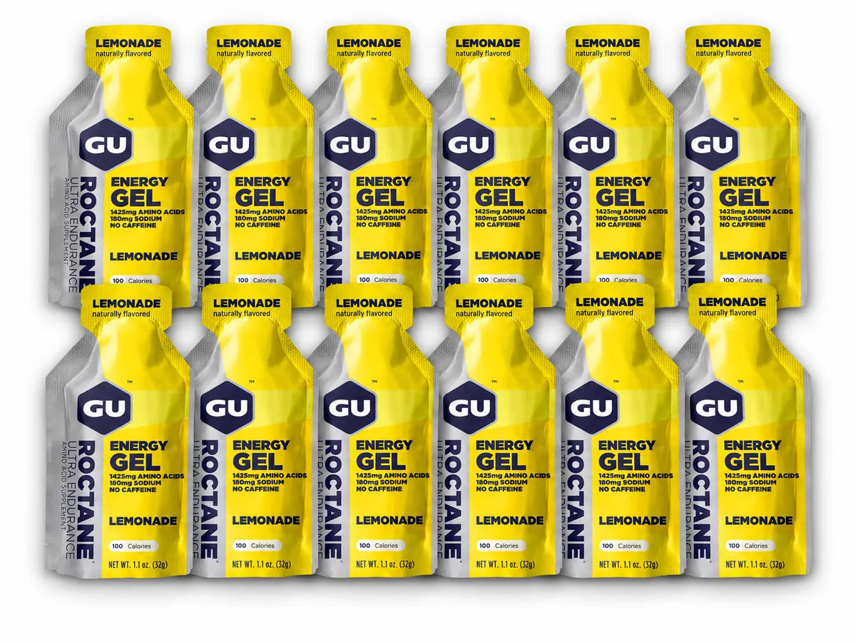 GU Roctane Energy Gel Lemonade 12 pack