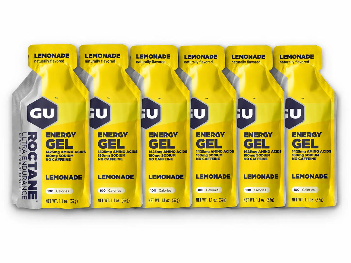 GU Roctane Energy Gel Lemonade 6 pack