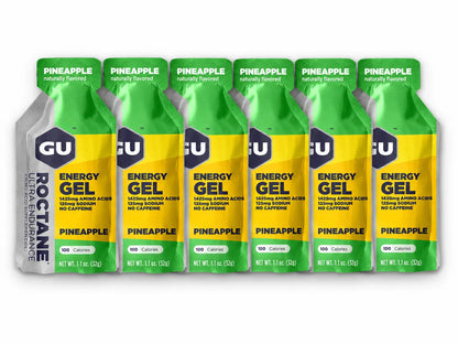 GU Roctane Energy Gel Pineapple 6 pack