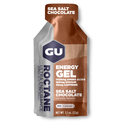 GU Roctane Energy Gel Sea Salt Chocolate single 32g packet
