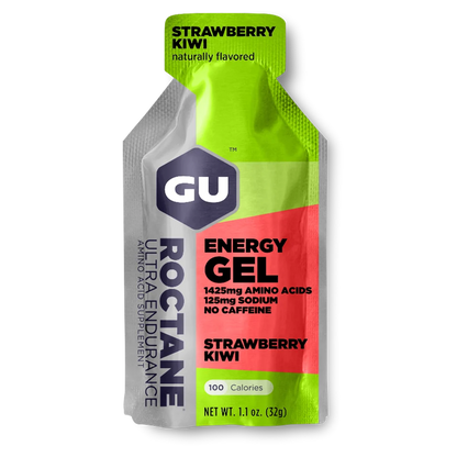 GU Roctane Energy Gel Strawberry Kiwi single 32g packet