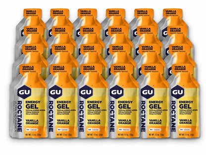 GU Roctane Energy Gel Vanilla Orange 24 pack