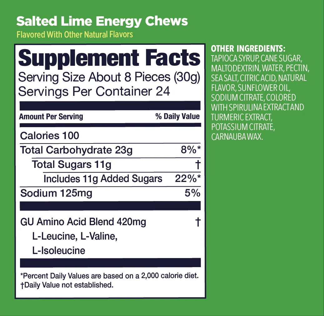 GU-Salted-Lime-Chews Supplement Fact