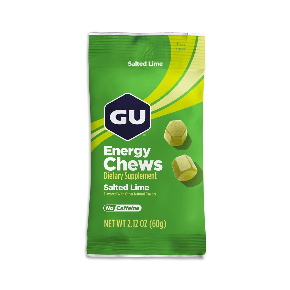 GU Energy Chews Salted Lime pack