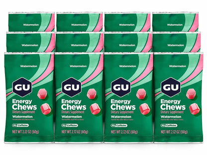 GU Energy Chews Watermelon 12 pack